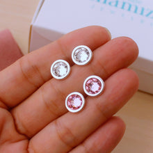 Cargar imagen en el visor de la galería, Zarcillos cristal