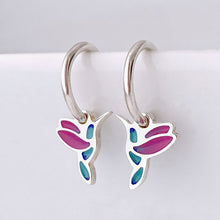 Cargar imagen en el visor de la galería, Argollas con dije mini