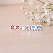 Cargar imagen en el visor de la galería, Zarcillos cristal mini