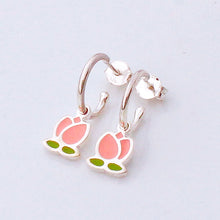 Cargar imagen en el visor de la galería, Argollas con dije mini