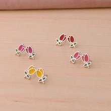 Cargar imagen en el visor de la galería, Zarcillos tulipán