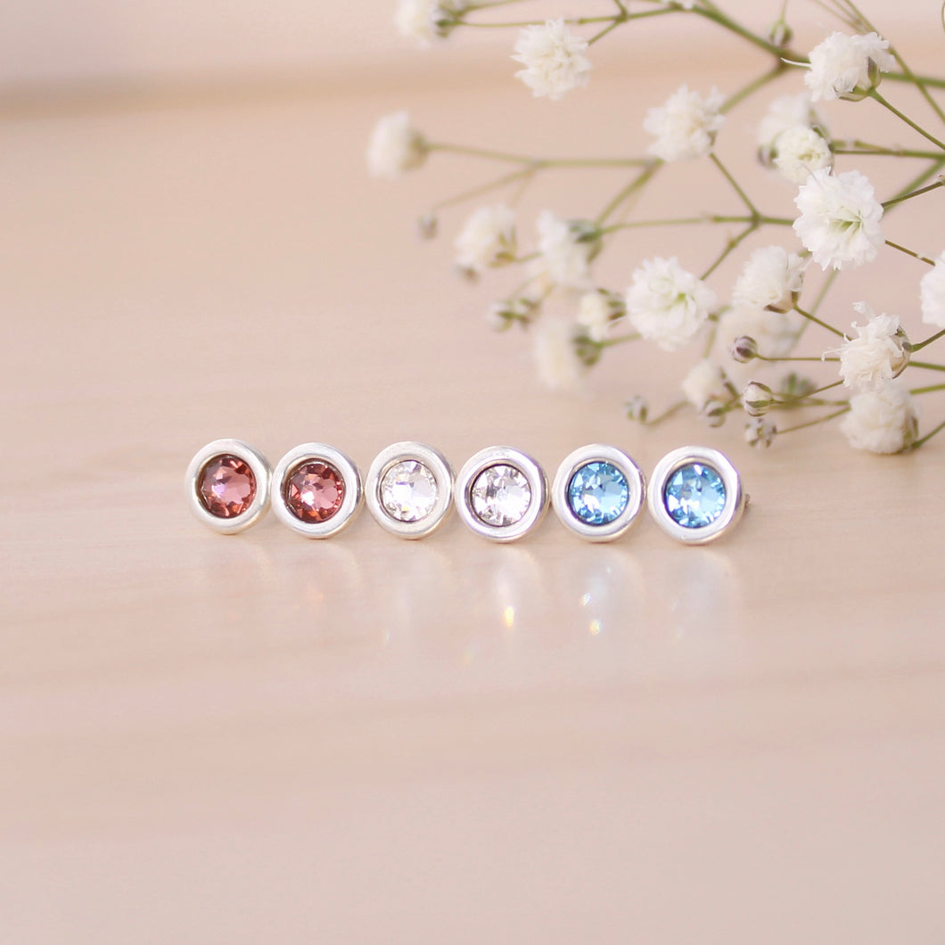 Zarcillos cristal mini