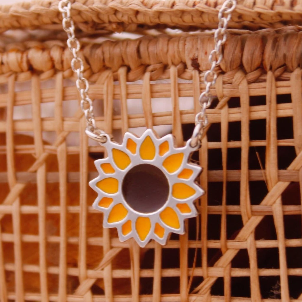 Collar girasol