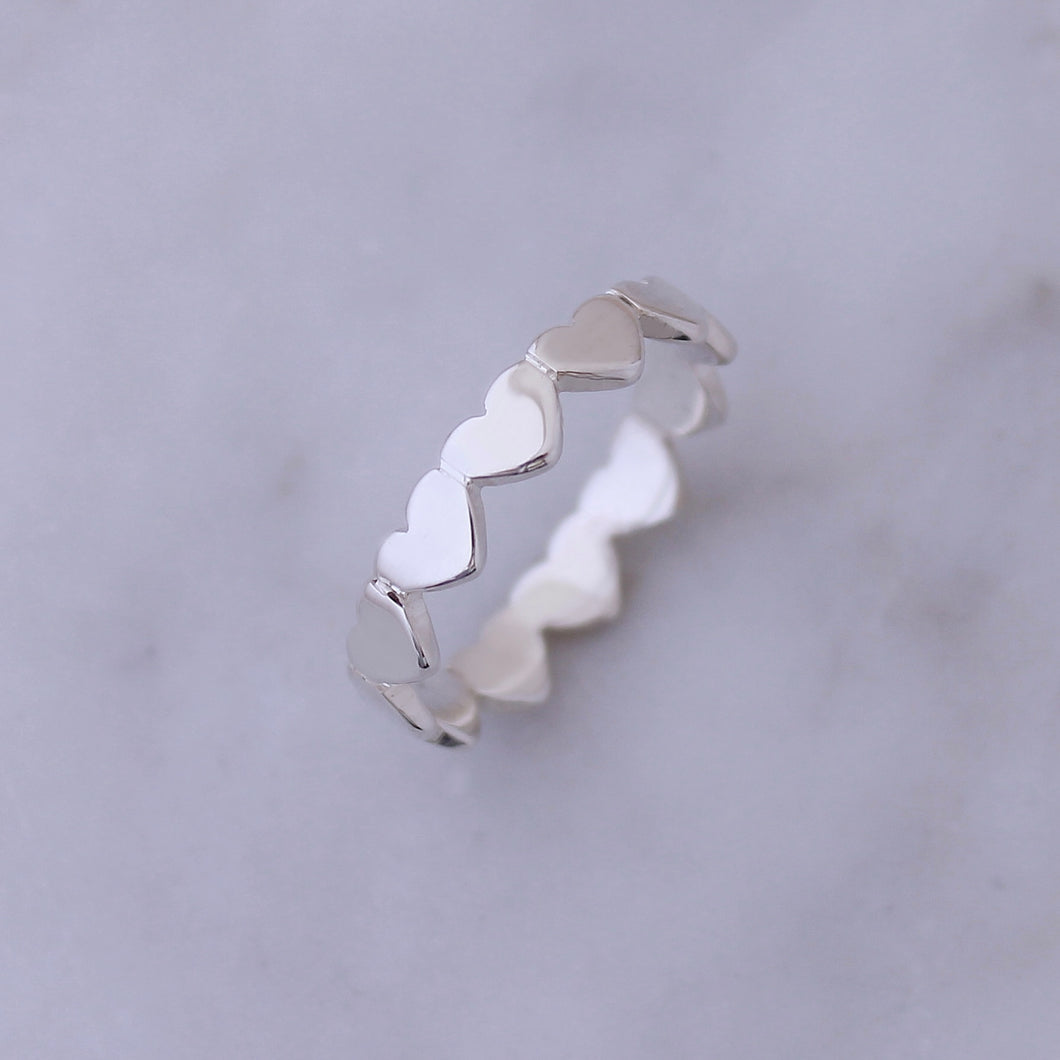 Anillo corazones