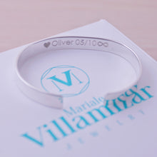 Cargar imagen en el visor de la galería, Brazalete banda con grabado personalizado
