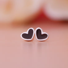 Cargar imagen en el visor de la galería, Zarcillos mini corazón
